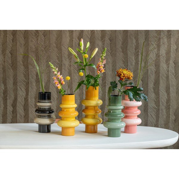 Oranž rauast vaas (kõrgus 30 cm) Grato - PT LIVING-image-2