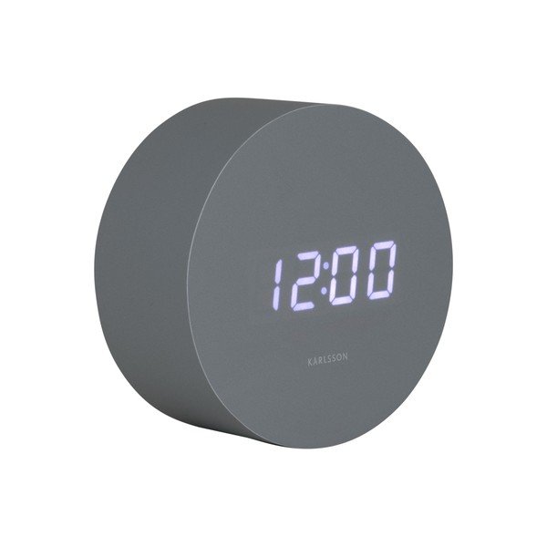 Digitaalne äratuskell ø 9 cm Spry Round - Karlsson-image-3