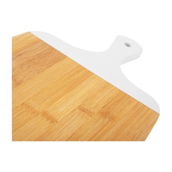 2 bambusest lõikelaua komplekt valge käepidemega Gourmet - PT LIVING-image-2