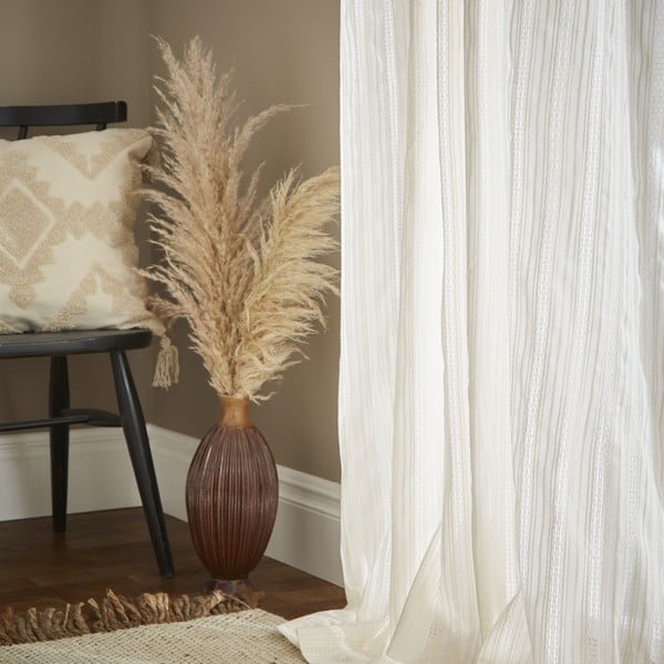 Valged kardinad 2 komplektis 183x140 cm Zofia Broderie Anglaise - Pineapple Elephant-image-3