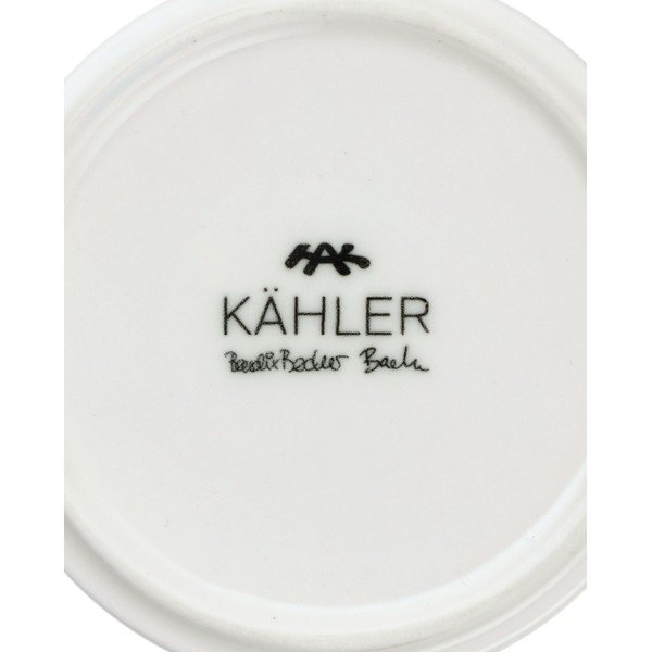 Kuldne portselanist küünlajalg, kõrgus 25,5 cm. Nobili - Kähler Design-image-4