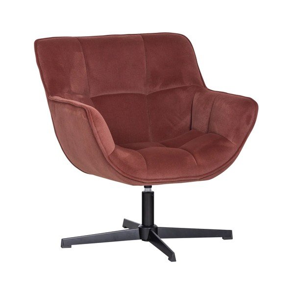 Terrakota sametist pöördtool Wibo - WOOOD