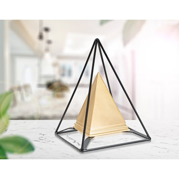 Metallist kuju kuldse kaunistusega Püramiid - Mauro Ferretti-image-3