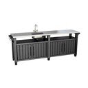 Aiaköök 237x52 cm Unity – Keter