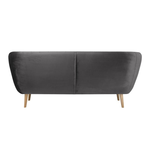 Šedá třímístná pohovka Mazzini Sofas Benito-image-2