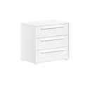 Valge laste kummut 68x62x43 cm Sam - Vipack