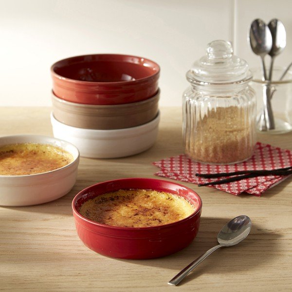 Červená zapékací miska na crème brûlée Emile Henry, ⌀ 12 cm-image-4
