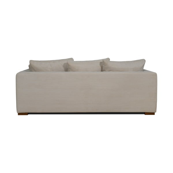 Beež velvetist diivan 175 cm Comfy - Scandic-image-3