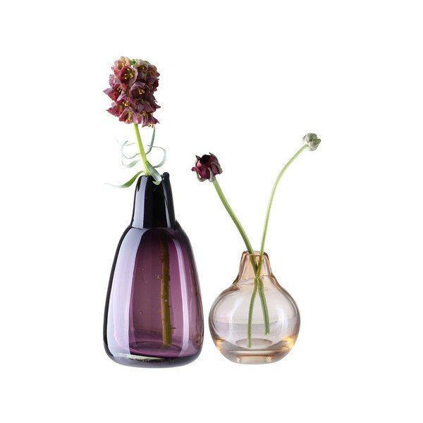 Skleněná váza A Simple Mess Bloed, výška 12 cm-image-2