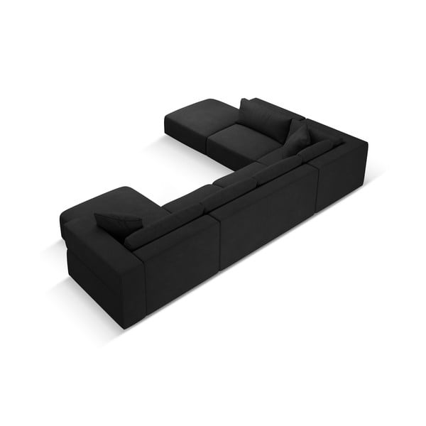 Must U-kujuline diivan, vasak nurk Esther - Milo Casa-image-3