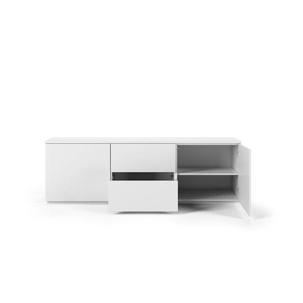 Valge madal kapp 180x57 cm Join - TemaHome-image-2