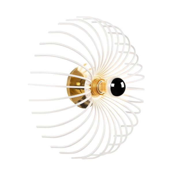 Valge seinalamp Aspendos, ø 36 cm - Opviq lights-image-2