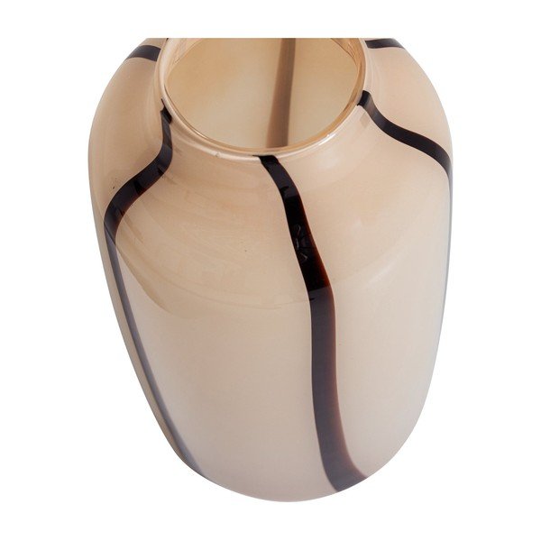 Pruun/beež klaasvaas (kõrgus 35 cm) Selena - WOOOD-image-2