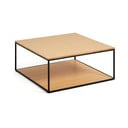 Tammeplaadiga kohvilaud 80x80 cm Yona - Kave Home