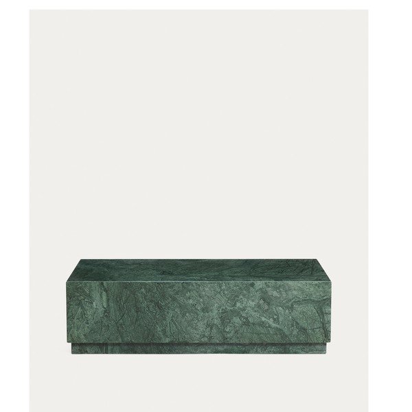 Roheline marmorist kohvilaud 50x100 cm Sorein - Kave Home-image-3