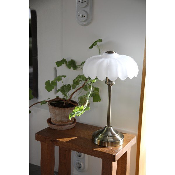 Kreemikas/messingvärvi laualamp (kõrgus 43 cm) Kurage - Markslöjd-image-1