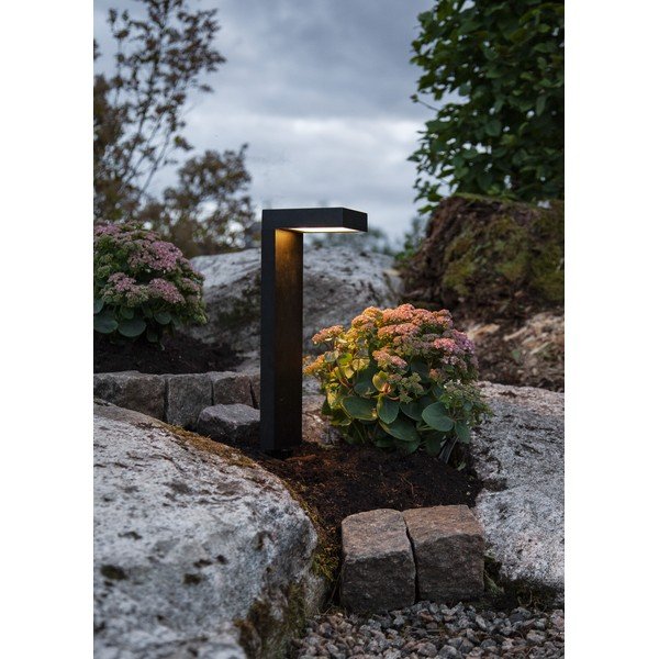 Välitingimustes kasutatav päikesepaneeliga LED-valgusti, kõrgus 38 cm Vicini - Star Trading-image-1