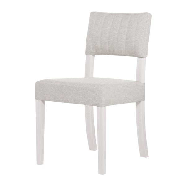 Krémová židle s bílými nohami Ted Lapidus Maison Néroli