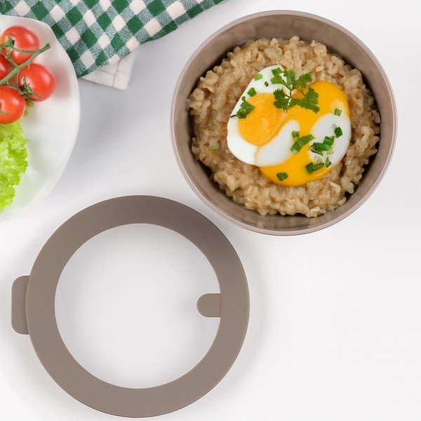 Helepruun plastkauss 1,3 l - Orion-image-1