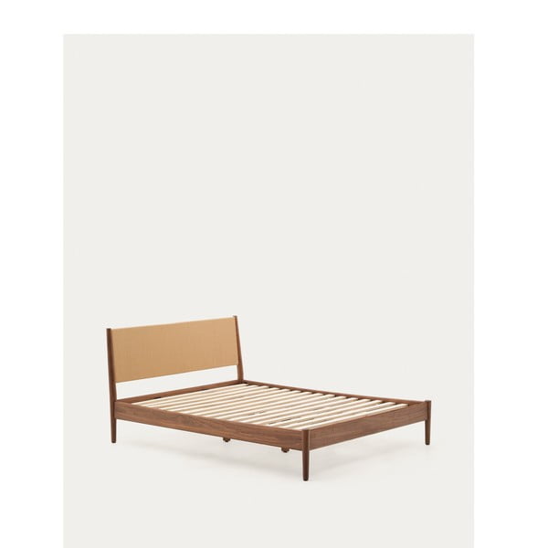 Tumepruun kaheinimesevoodi 160x200 cm Elan - Kave Home-image-2