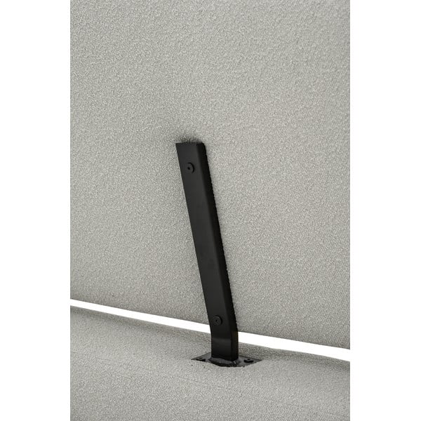 Helehall polsterdatud kaheinimesevoodi koos voodipõhjaga 140x200 cm Odette - Scandic-image-1