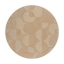 Beež villane ümmargune vaip ø 160 cm Gigi - Flair Rugs