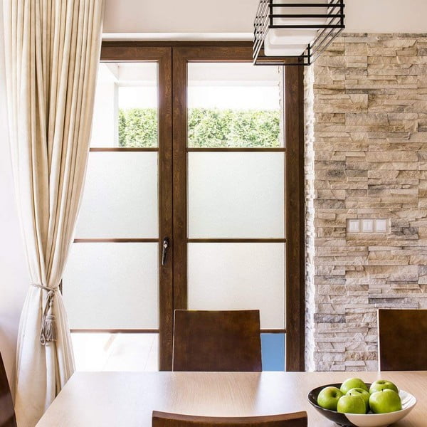 Kaitsekilega mattklaasist kleebis , kõrgus 2 m - Ambiance-image-1