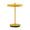 Kollane LED-lauavalgusti metallist varjuga (kõrgus 31 cm) Asteria Move - UMAGE
