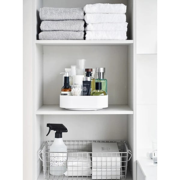 Pöörlev plastikust maitseainete hoidja Tower - YAMAZAKI-image-3