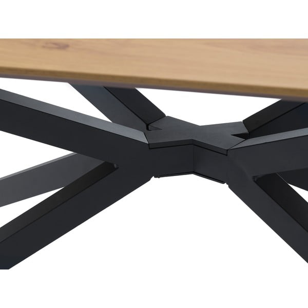 Tammespoonist pinnaga söögilaud 100x200 cm Cesura - Unique Furniture-image-3