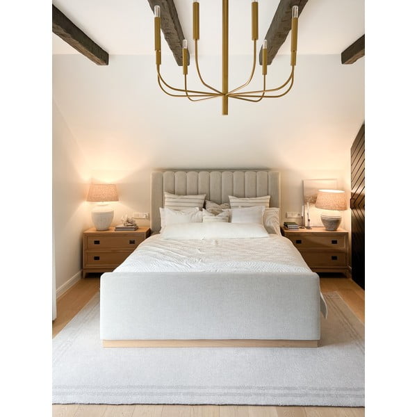 Kreem villane vaip 160x240 cm Calisia M Grid Rim - Agnella-image-3