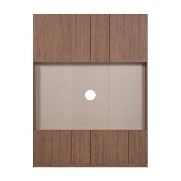 Modulaarne televiisor tumedas naturaalses värvitoonis 160x215 cm Build - WOOOD-image-2