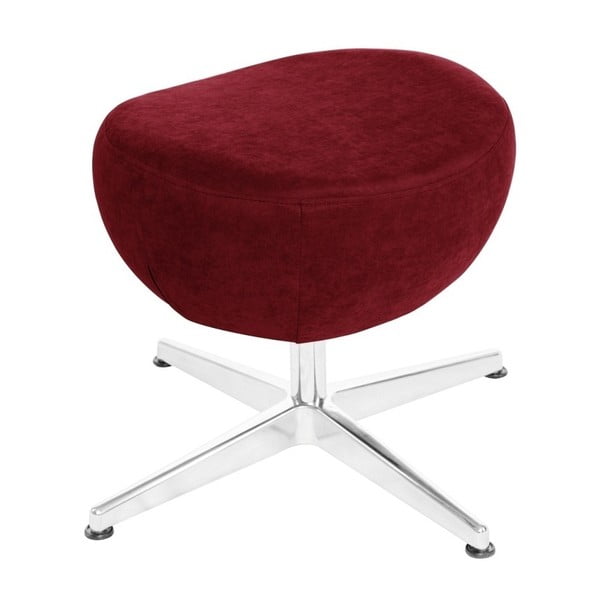 Červená otočná stolička/podnožka My Pop Design Vostell