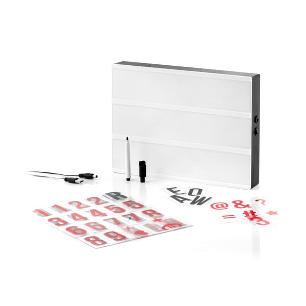 Valgus tahvel koos tähtede ja pliiatsiga Kinokast - InnovaGoods-image-2