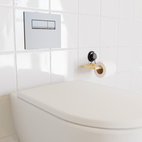 Bambusest isehoidev tualettpaberi hoidja Bestlock SPA - Compactor-image-4