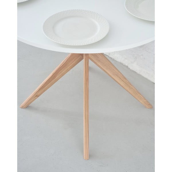 Ümmargune söögilaud 90 × 90 cm Jubi – Ragaba-image-2