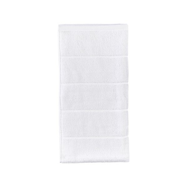 Valge frotee-puuvillane rätik 50x100 cm Sauna - Zone