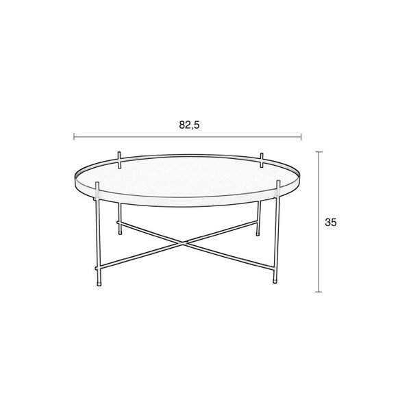 Vase värvi kohvilaud Cupid XXL - Zuiver-image-4