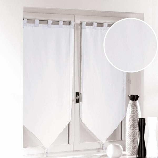 Valged kardinad, 2 tk komplektis 60x160 cm Voiline - douceur d'intérieur-image-2