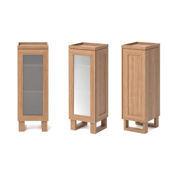 Tammepuust vannitoakapp Mezza - Wireworks-image-3