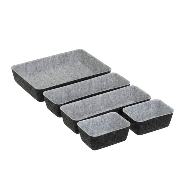 Riidest sahtli organisaatorid 5tk komplektis - Casa Selección-image-2