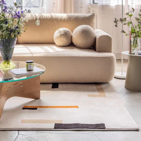 Oranž-kreem vaip 140x200 cm Linea - Bonami Selection-image-1