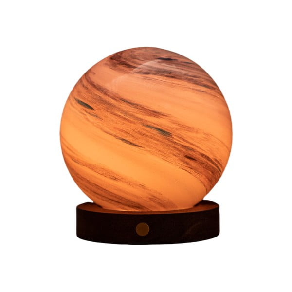 LED-lauavalgusti klaasist varjuga (kõrgus 13 cm) Polar Cloud - Gingko