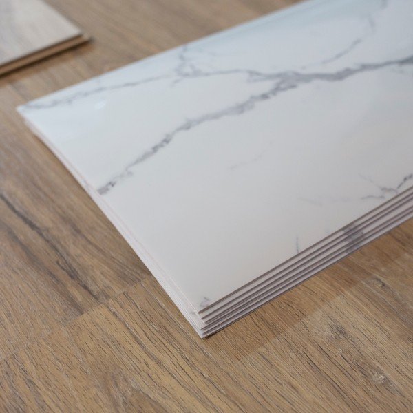 Isekleepuvad seinapaneelid 6tk komplektis 60x30 cm Statuario Venato – SP TREND-image-1