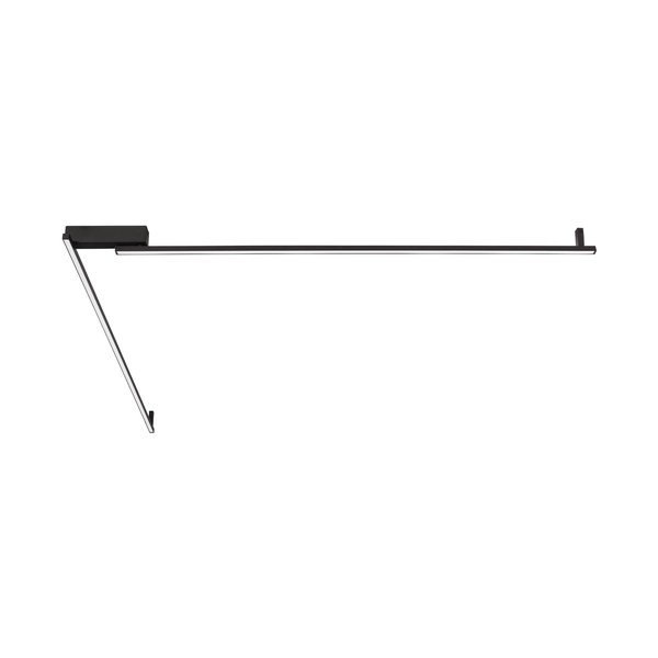 Matt must alumiiniumist LED-laevalgusti, hämardatav, 4x309 cm Briana - Nova Luce