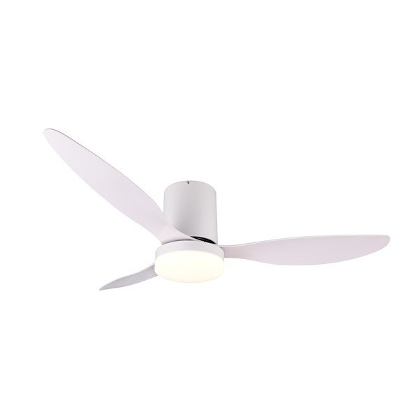 Matt valge LED-laevalgusti ø 132 cm Göteborg - Reality-image-4