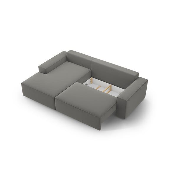 Helehall sametist lahtikäiv nurgadiivan (vasak nurk) Jodie – Micadoni -image-4