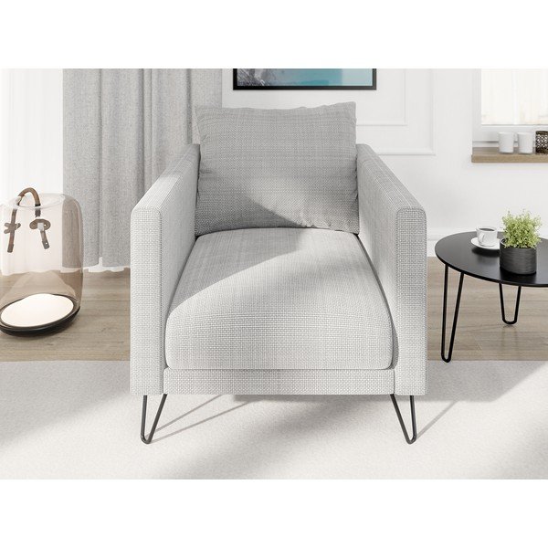 Helehall šenillist tugitool Freya - Ropez-image-1