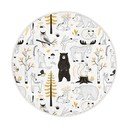 Kollane-valge laste vaip ø 120 cm Comfort - Mila Home