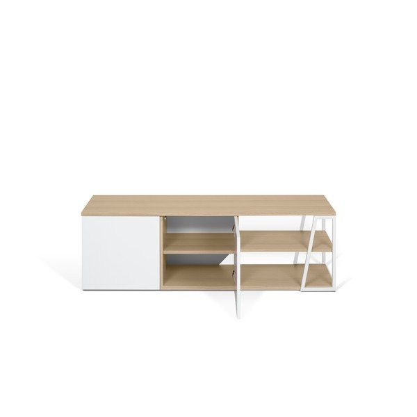 Valge telerilaud 145x45 cm Albi - TemaHome-image-2